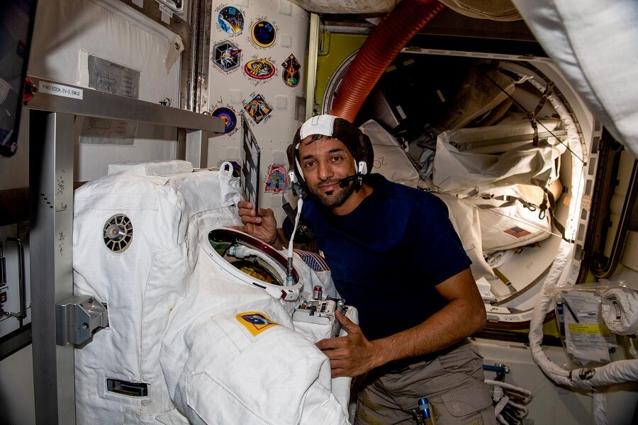 Sultan Alneyadi spacewalk