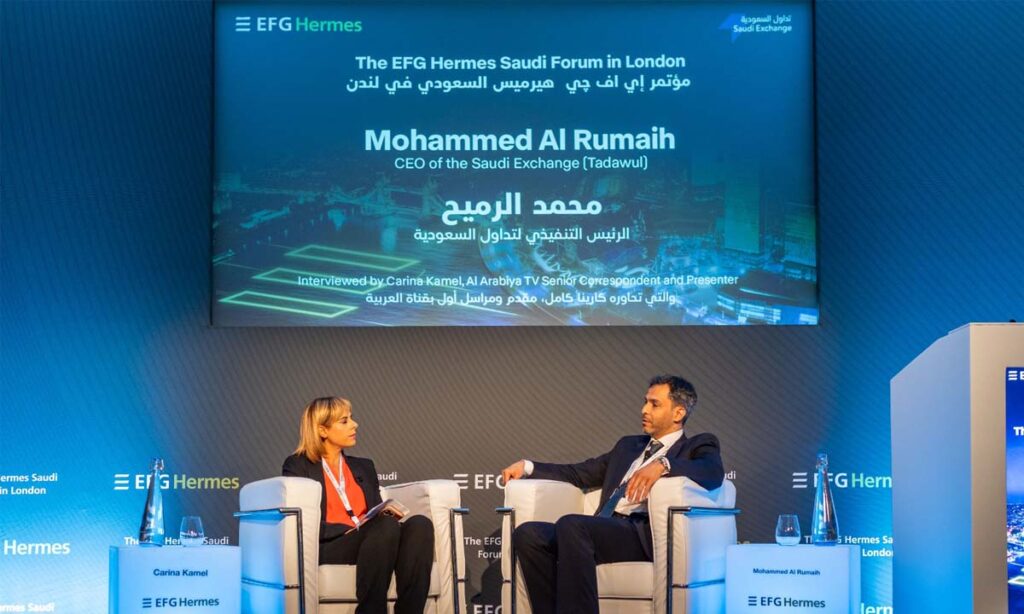 EFG Hermes collaborates with the Saudi exchange during EFG Hermes Saudi forum