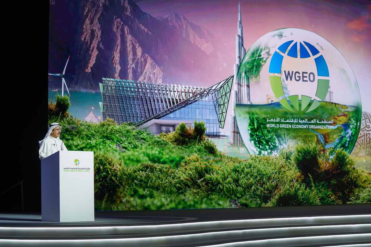 تستضيف دبي القمة العالمية العاشرة للاقتصاد الأخضر يومي 2 و3 أكتوبر