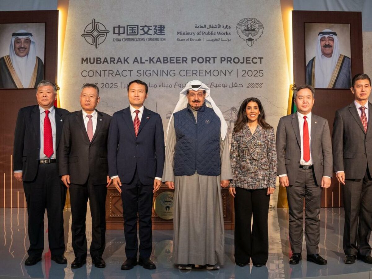 Kuwait signs $4.1 billion deal with China to build Mubarak Al-Kabeer port