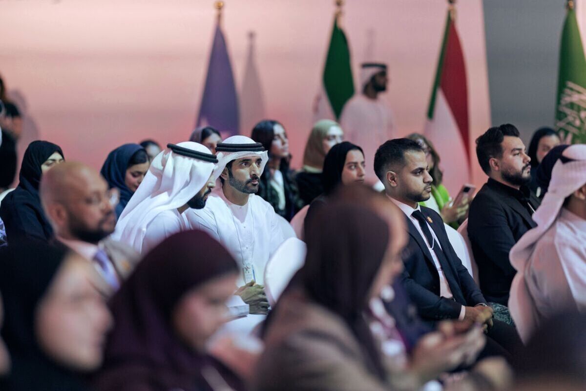 Sheikh Hamdan attends Dubai’s new youth empowerment initiative.