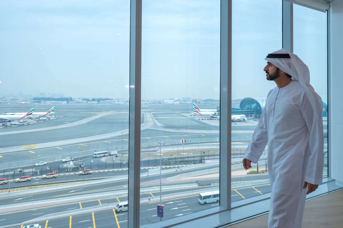 Dubai Crown Prince lauds aviation’s strength as DXB surpasses 95 million travelers.