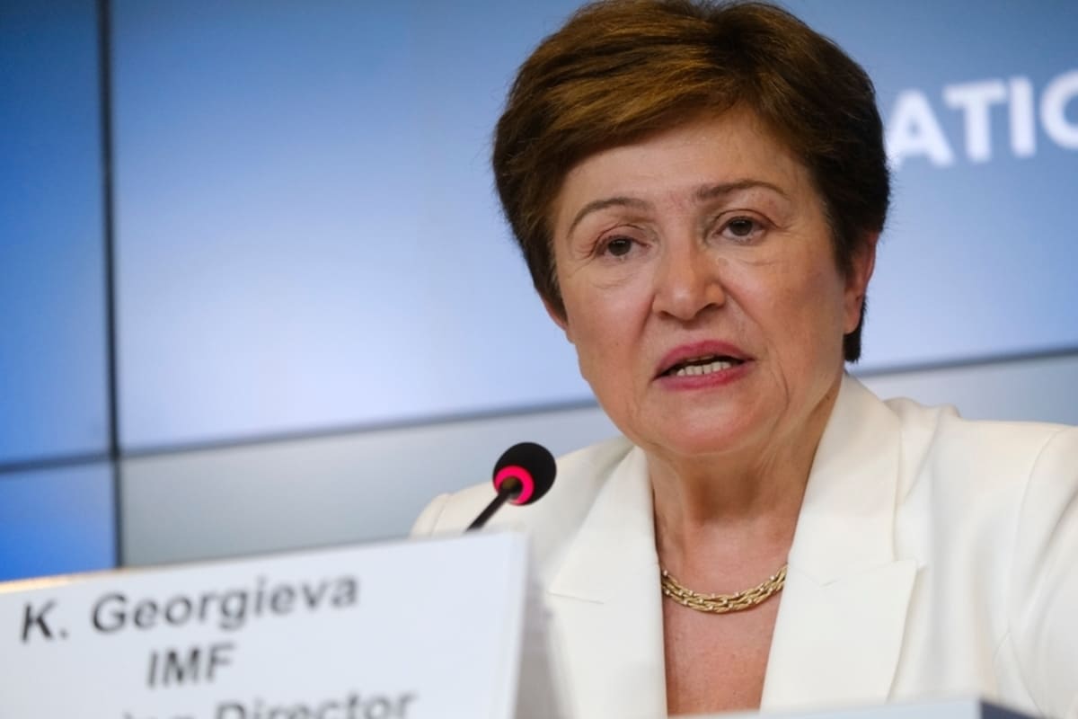 Global economy withstands Iran energy shock despite rising fiscal risks, IMF's Georgieva says